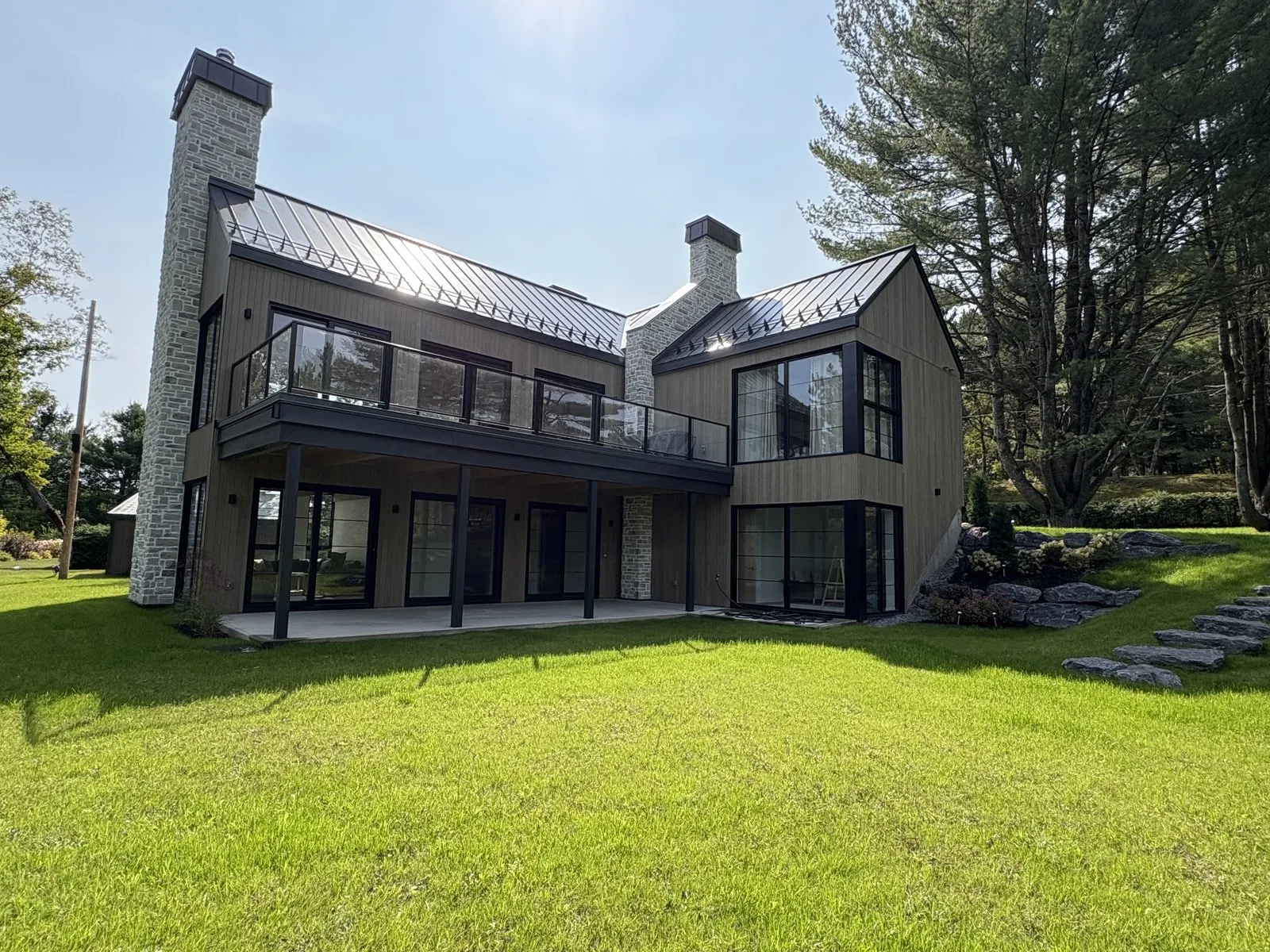 Façade arrière de la résidence Turcotte-Perreault