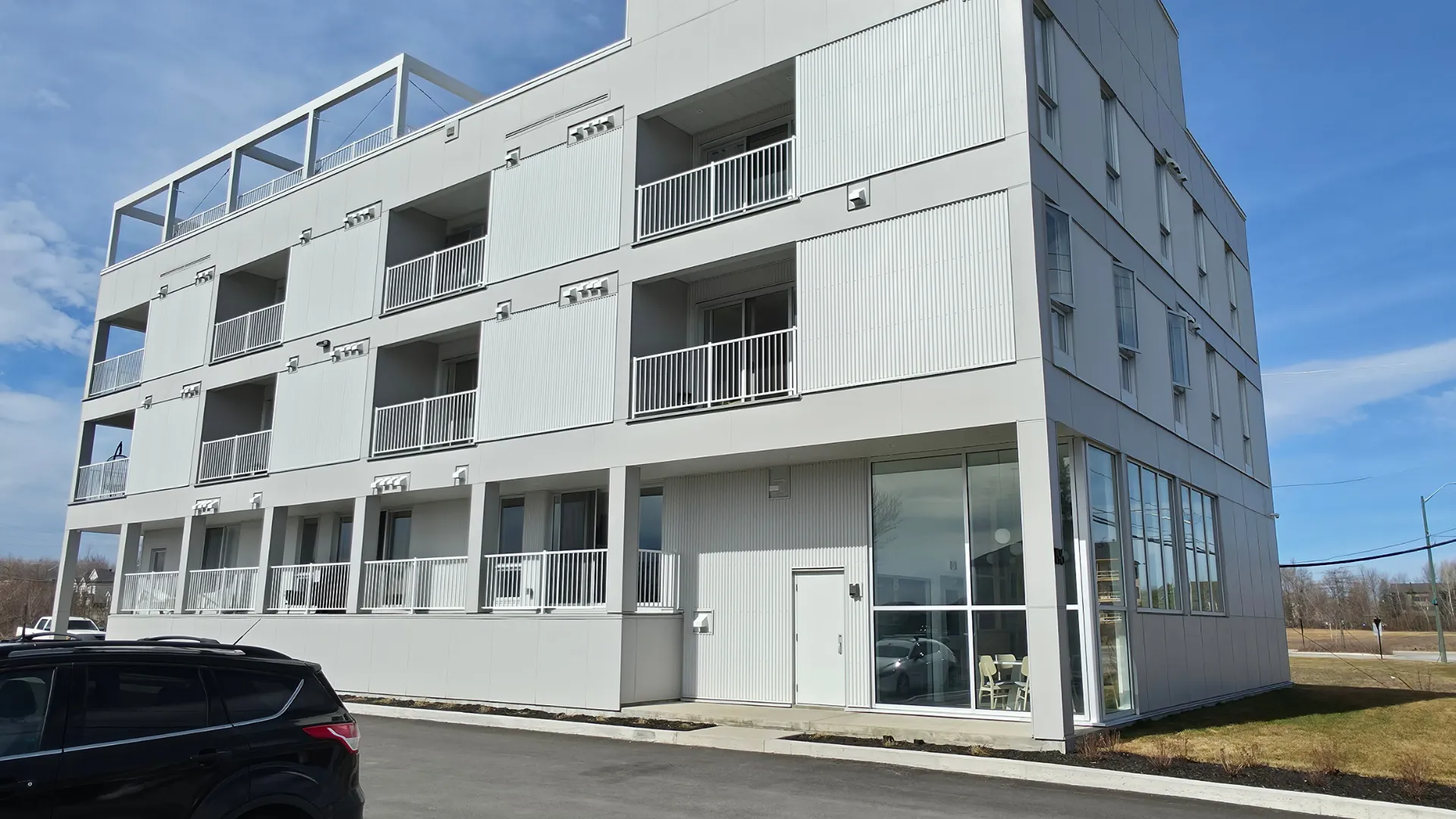 Visualisation 3D du 20 logements à Saint-Charles-Borromée