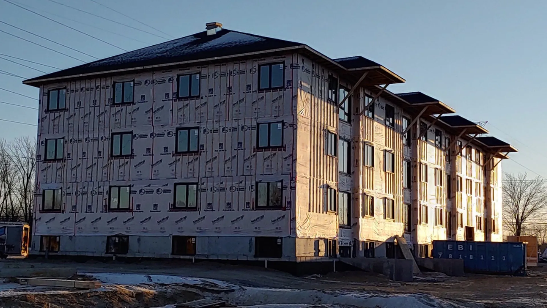 Avancement du chantier