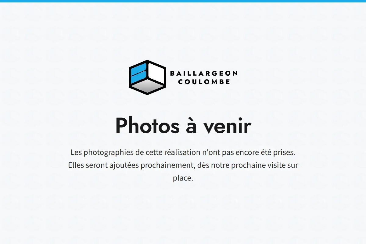 Photos de cette réalisation à venir